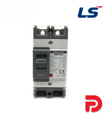 MCCB 2P 60A 30KA ABN62c LS